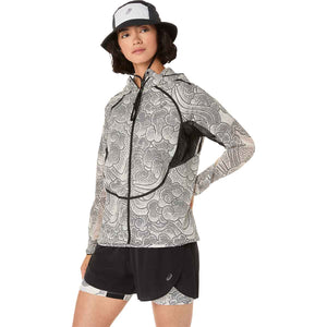 Asics Limited Series Wind Breaker Jacket Women Cream ג'קט ריצה לנשים