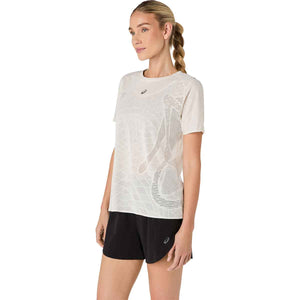 Asics Metarun SS Top Women Cream חולצת ריצה לנשים
