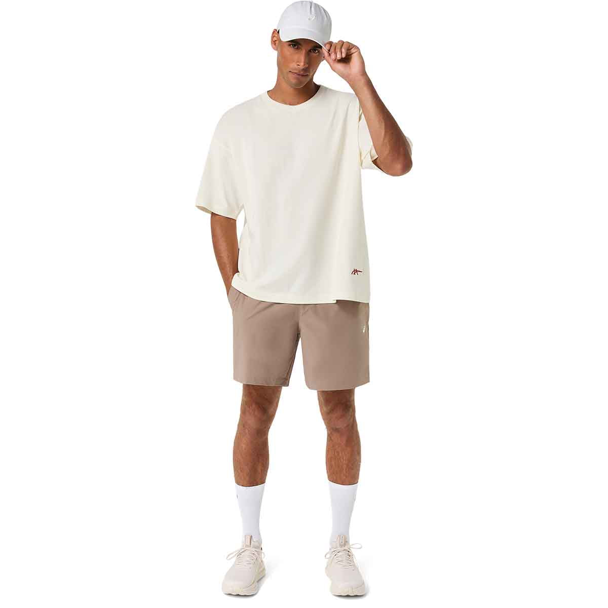 Asics Heritage Heavy Cotton Citee Unisex Cream Chicago חולצת אסיקס יוניסקס
