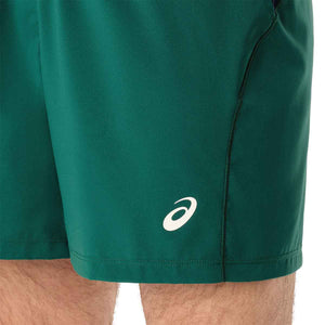 Asics Padel Court 7In Short Men Jewel Green מכנסי פאדל לגברים