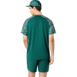 Asics Padel Court SS Top Men Jewel Green חולצת פאדל לגברים