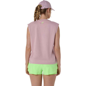 Asics Game Seasonal Graphic Top Women Morganite גופיית טניס לנשים