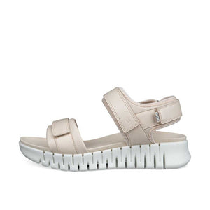 Ecco Gruuv Sol W Beige Limestone סנדלי אקו לנשים