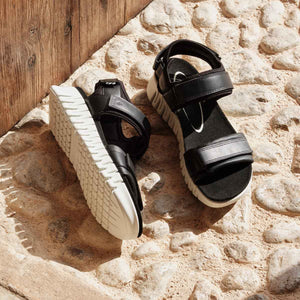 Ecco Gruuv Sol W Black סנדלי אקו לנשים שחור