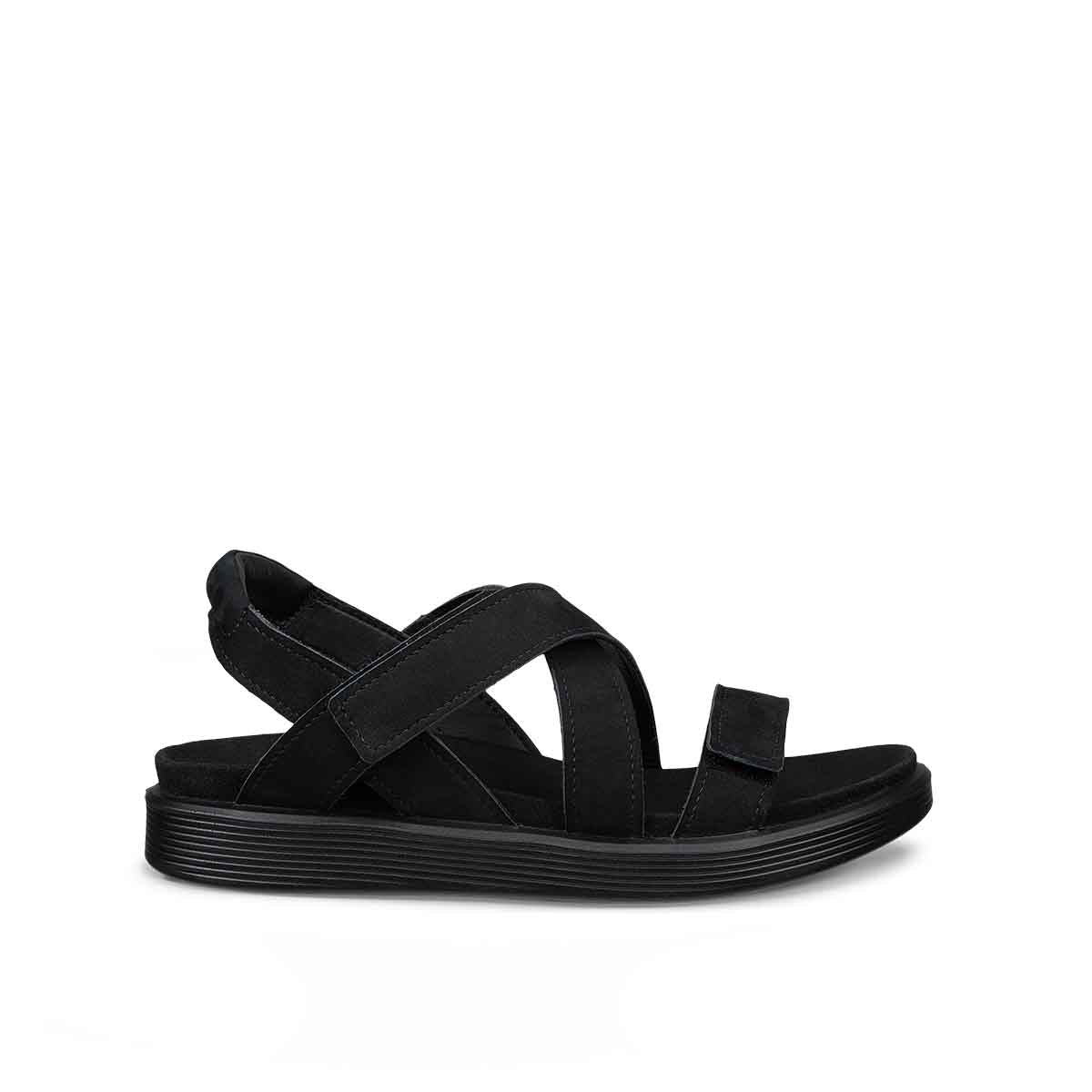 Ecco Soft Sandal W Black סנדלי אקו לנשים סופט שחור