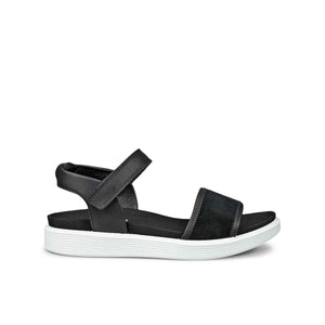 Ecco Soft Sandal W Black סנדלי אקו לנשים סופט שחור