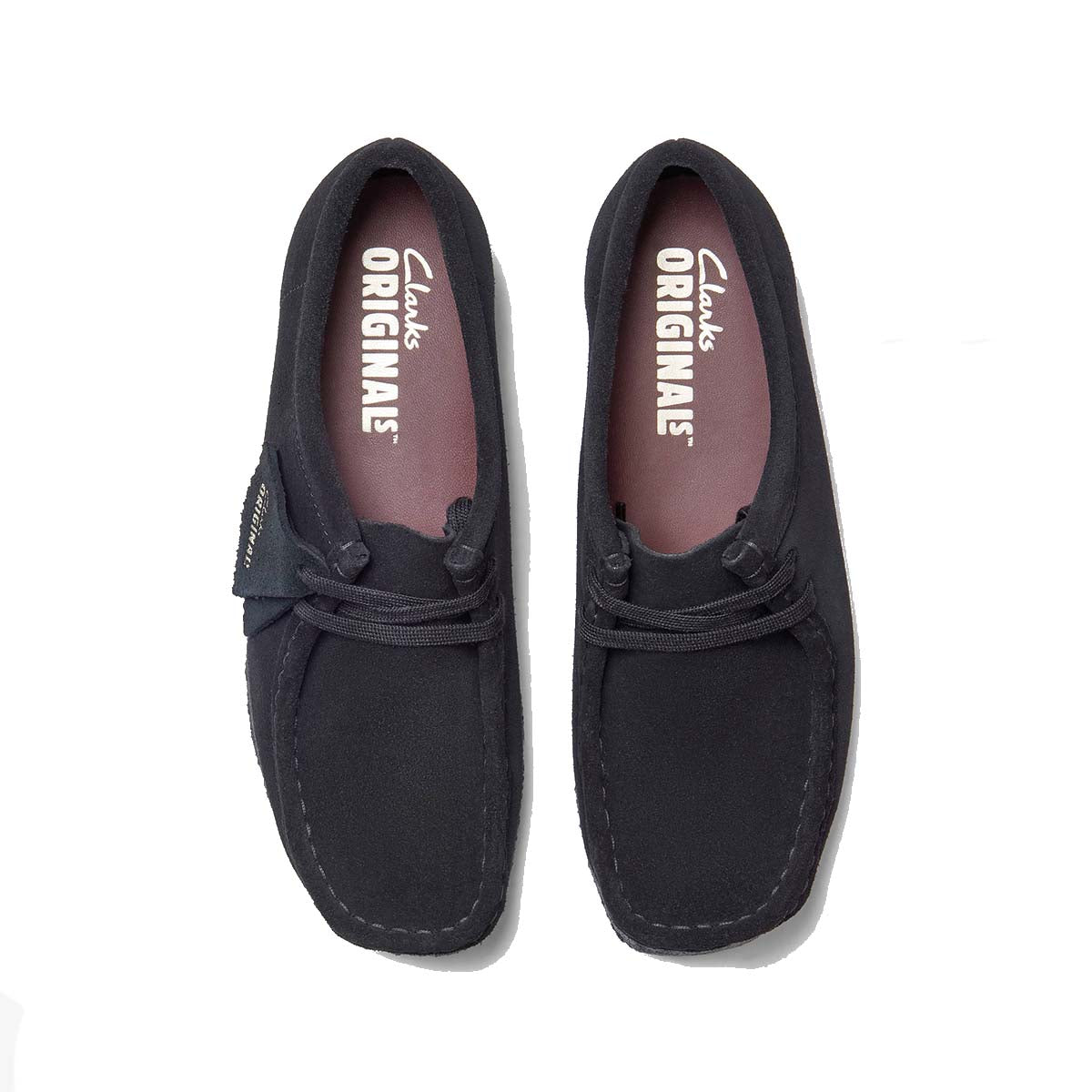 Clarks Wallabee Black נעלי מוקסין וולאבי שחור לנשים