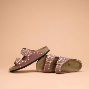 Birkenstock Arizona Rivet Pepper כפכפי בירקנשטוק אריזונה ריבט לנשים