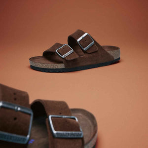 Birkenstock Arizona Carafe Tonal Carafe Tonal FB כפכפי בירקנשטוק אריזונה חום לנשים