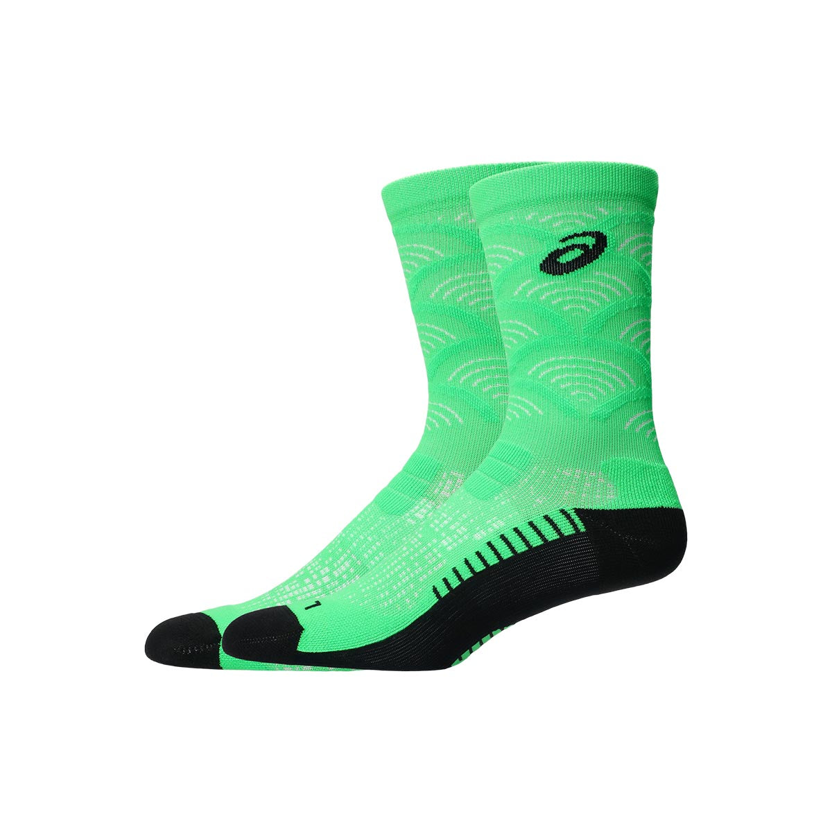Asics Performance Run Sock Crew Unisex Vital Green גרבי ריצה ארוכות