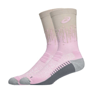 Asics Performance Run Crew Sock Unisex - Hazy Lilac Rose Dust גרבי ריצה אסיקס