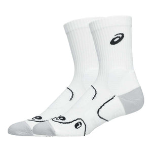 Asics 3043A136-100 Court+ Tennis Crew Sock Unisex Brilliant White גרבי טניס יוניסקס