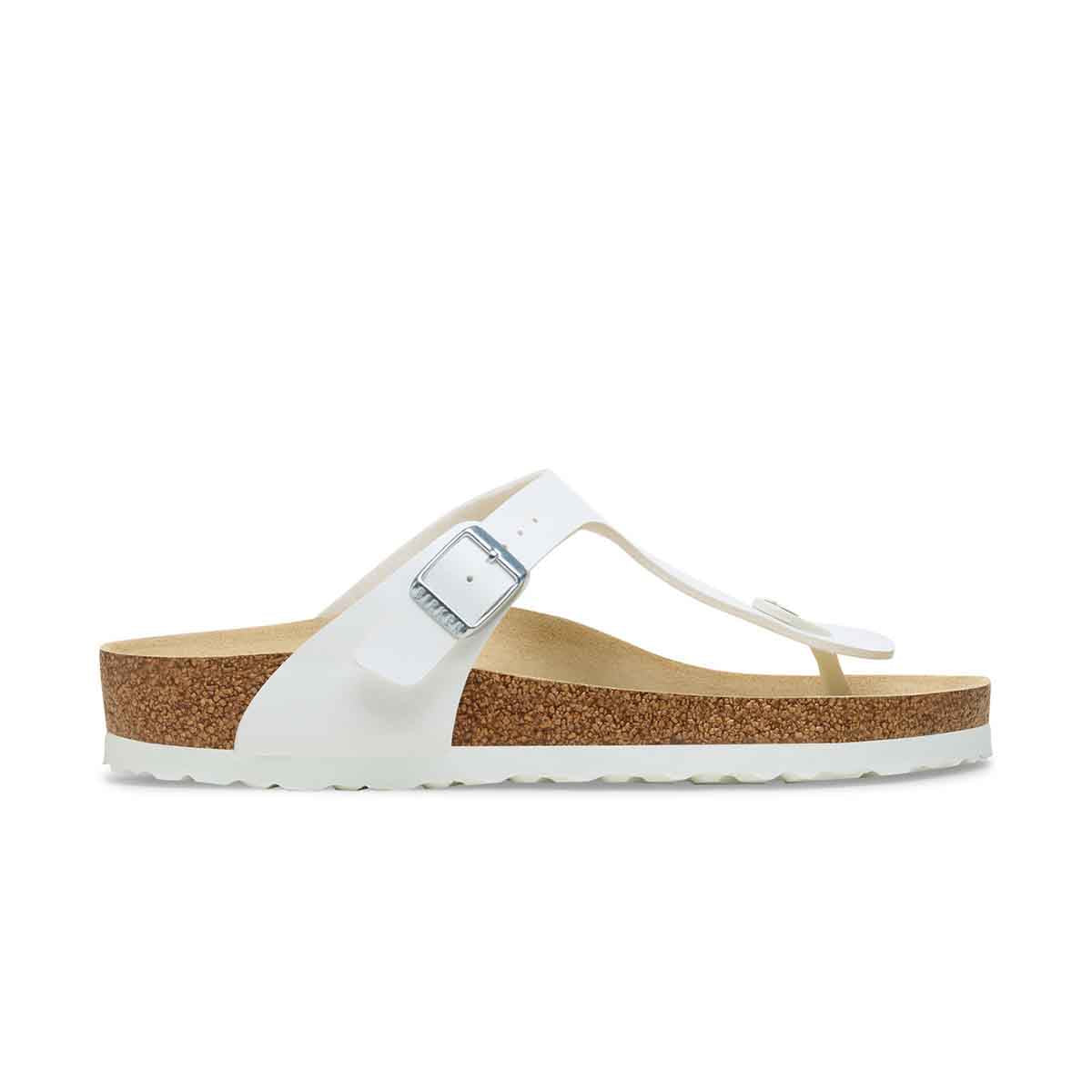 Birkenstock Gizeh BS White כפכפי בירקנשטוק גיזה לבן