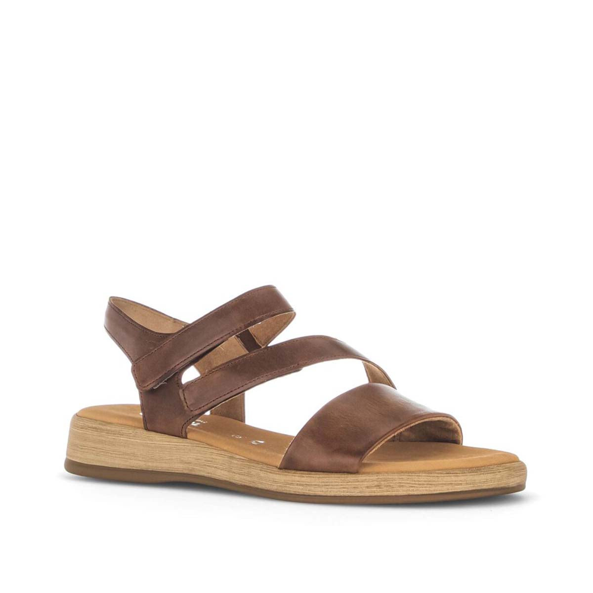 Gabor brown strappy sandal סנדלי גאבור לנשים