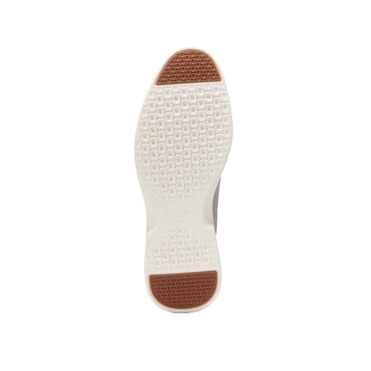 Cole Haan Grand Shadowlite Stitchlite Wingtip Ox Ultimate Gray Ivory סניקרס לגברים קול האן
