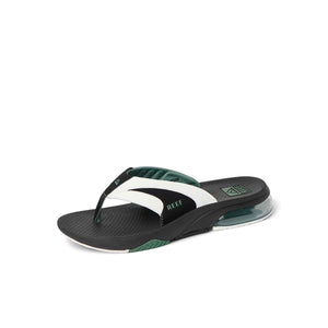 Reef Fanning + White Black Green כפכפי ריף לגברים