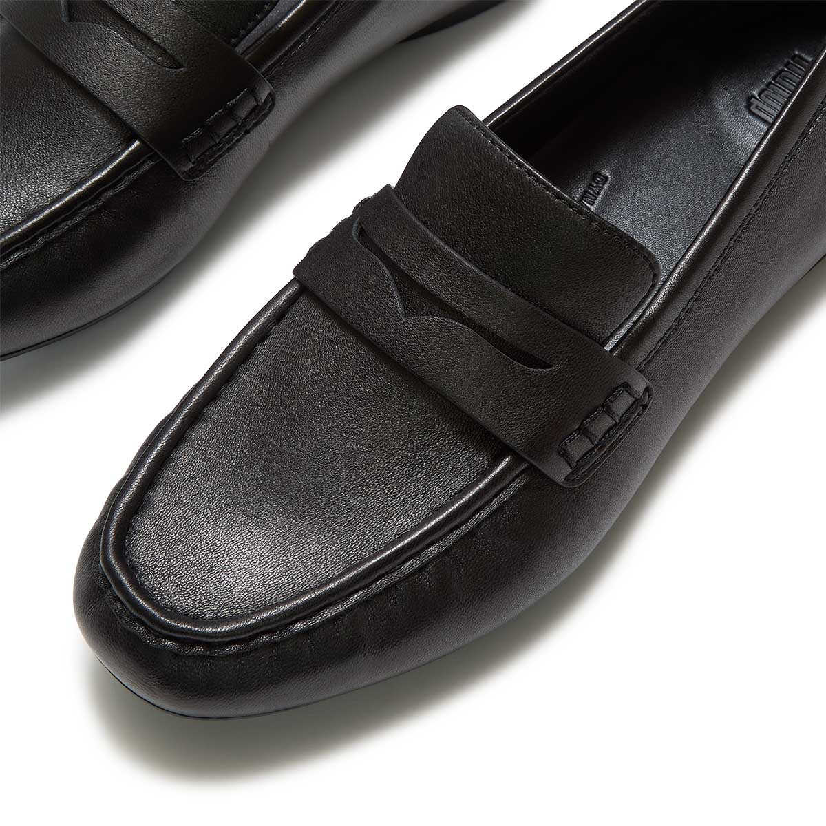 Fit Flop Delicato Soft Loafer - Black פיט פלופ מוקסין לנשים