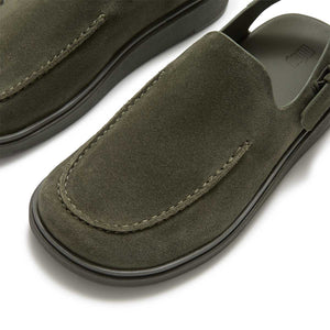 Fit Flop Gen-FF Mule With Back Strap - Deep Olive סנדלי פיט פלופ לנשים
