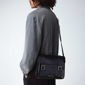 Dr. Martens Classic Satchel Leather Bag Black תיק ד"ר מרטינס