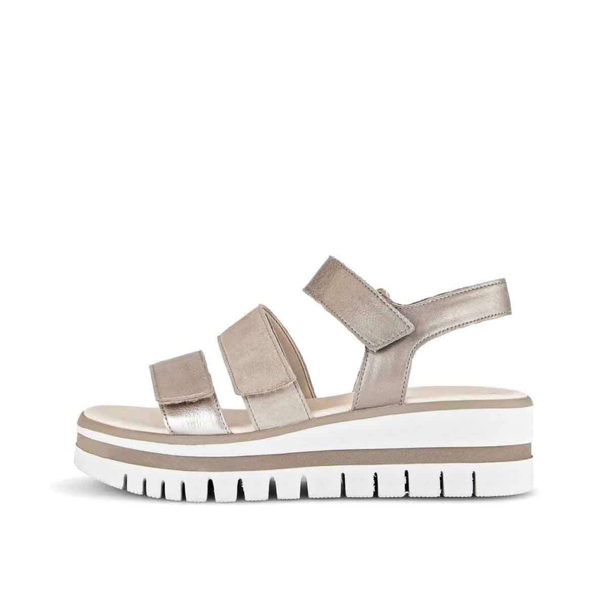 Gabor beige platform sandal סנדלי גאבור לנשים