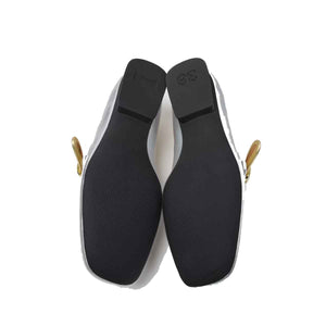 Camper Casi Myra Silver Gold Leather Ballerinas for Women נעלי בלרינה קמפר לנשים