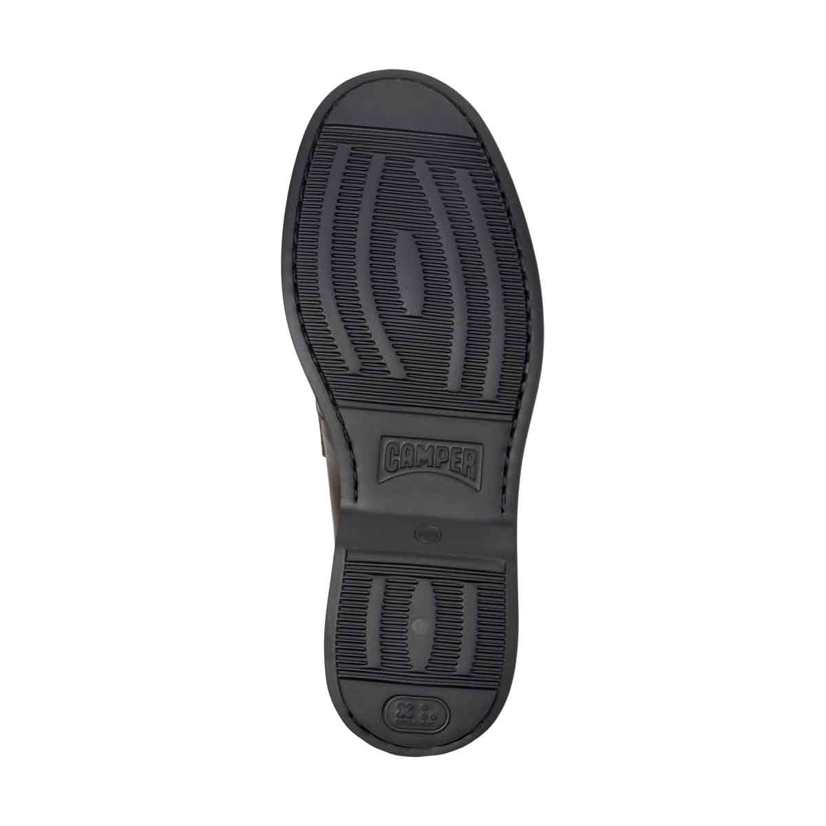 Camper Norman Brown Leather Shoes for Men נעלי מוקסין קמפר לגברים