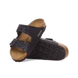 Birkenstock Arizona Leo Black כפכפי בירקנשטוק אריזונה לנשים