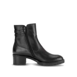 Gabor sporty black ankle boots Black מגפי גאבור לנשים