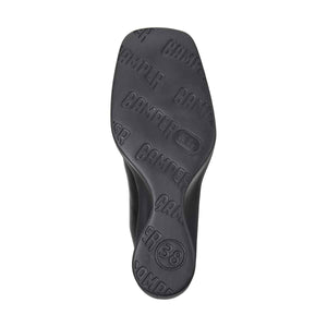 Camper Louise Black Leather Semi-Open Shoes for Women נעלי עקב קמפר לואיס לנשים