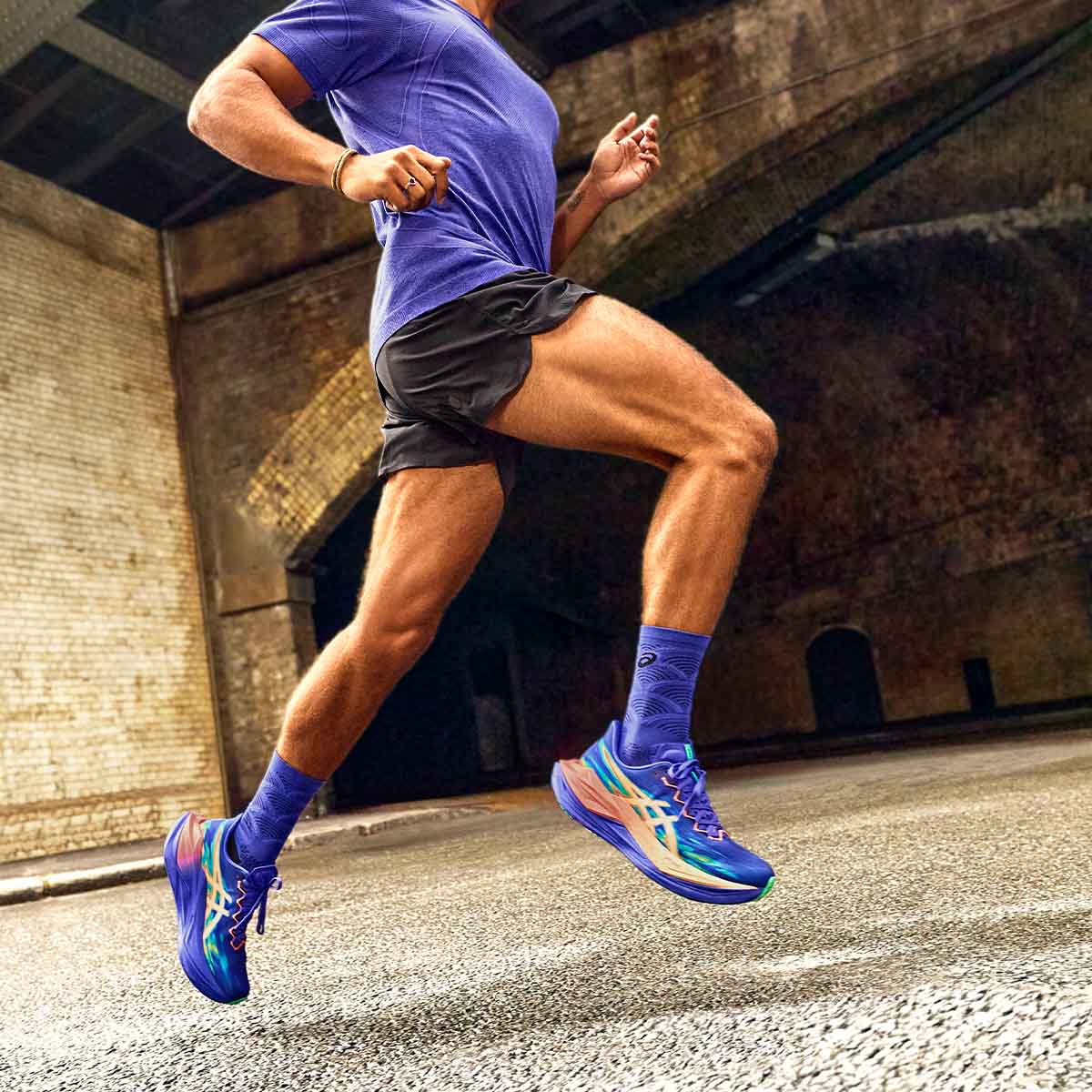 Asics Superblast 3 Unisex Cobalt Burst Light Orange נעלי ריצה סופר בלאסט 3 יוניסקס