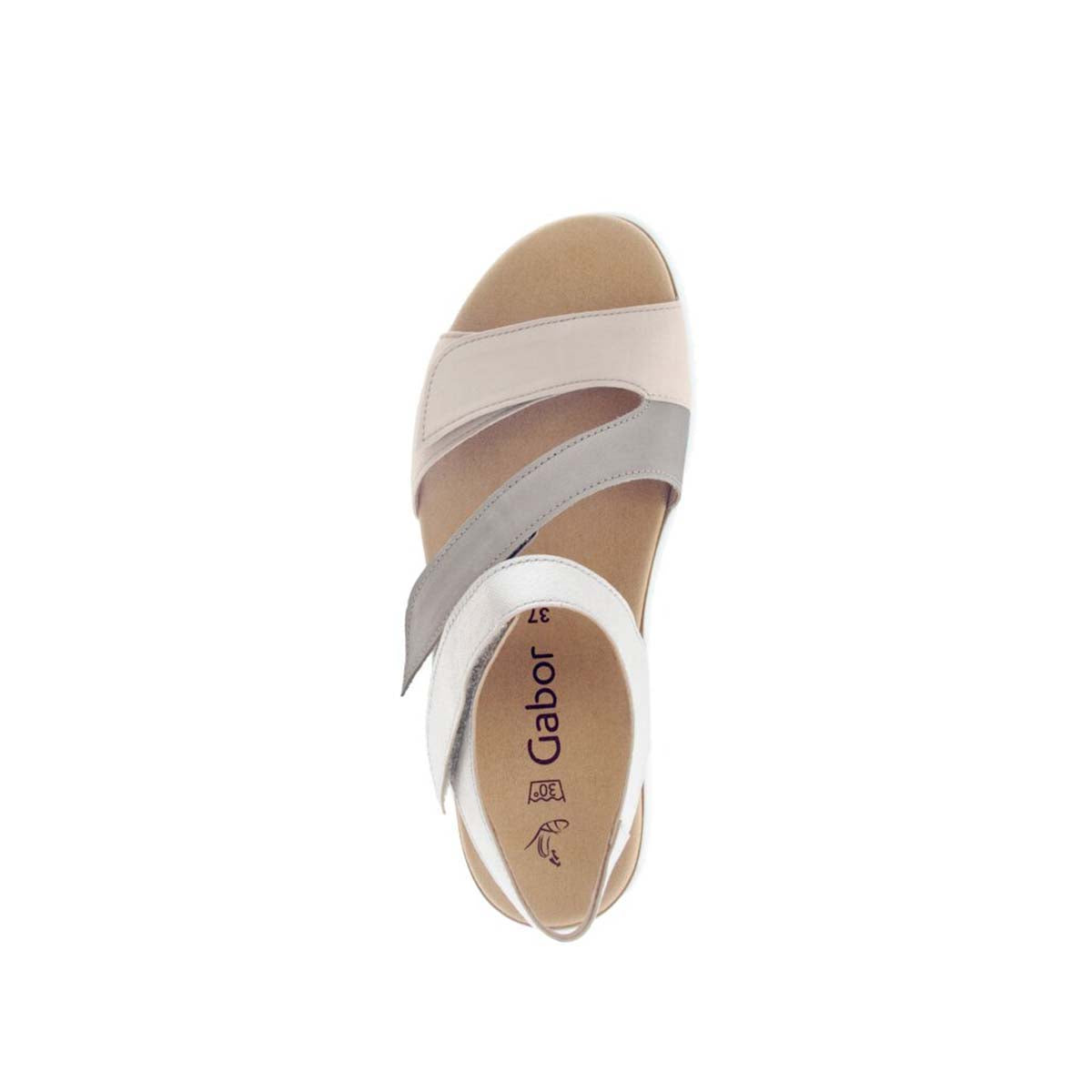 Gabor Beige platform sandal סנדלי נשים גאבור