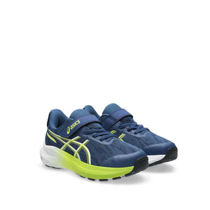 Asics GT 1000 14 PS Kids Independence Blue Neon Lime נעלי ריצה לילדים