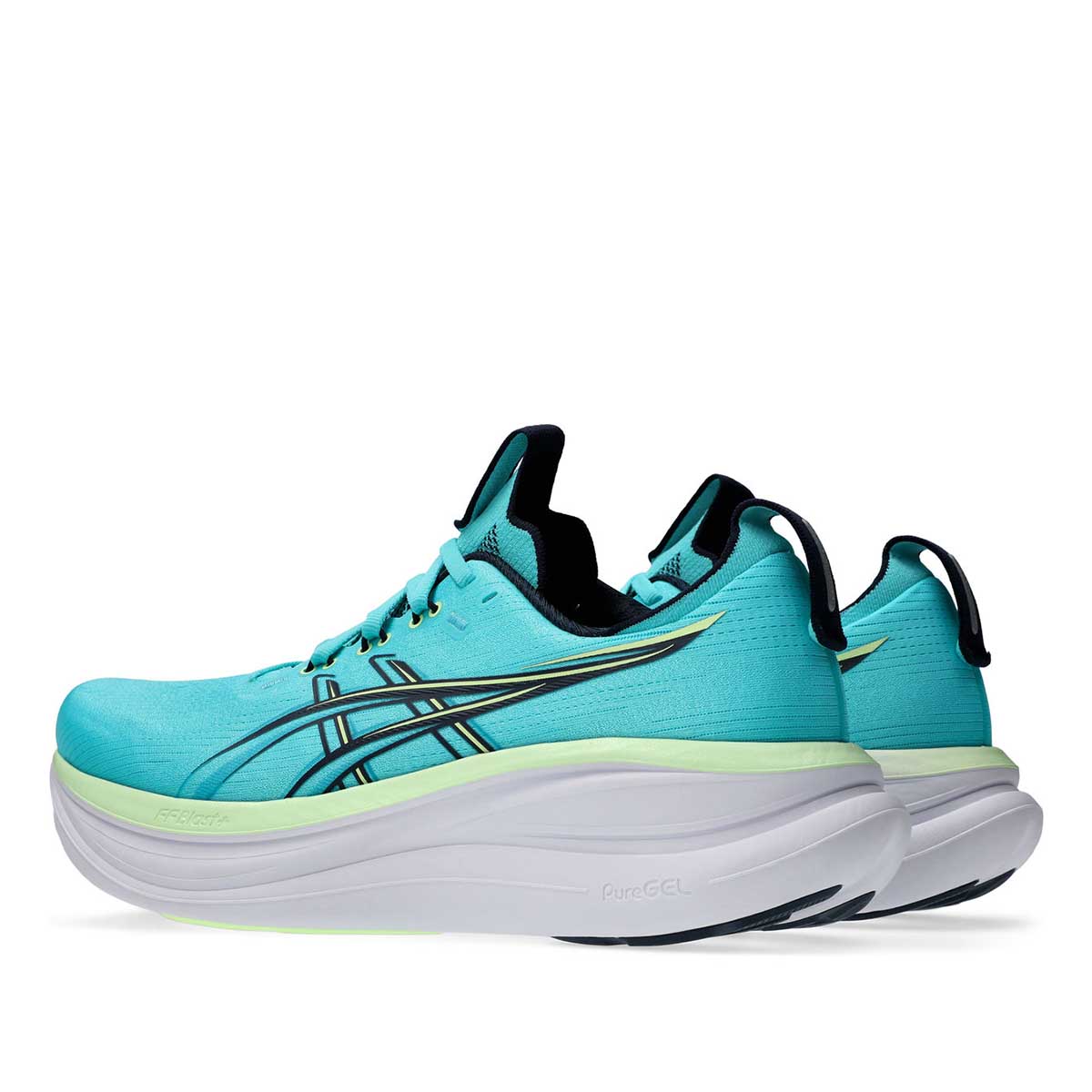 Asics Gel Nimbus 28 Men Energy Aqua Midnight נעלי ריצה ג'ל נימבוס 28 לגברים