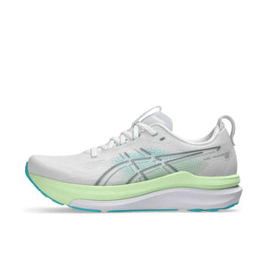 Asics Gel Kayano 33 Men White Energy Aqua נעלי ריצה ג`ל קיאנו 33 לגברים