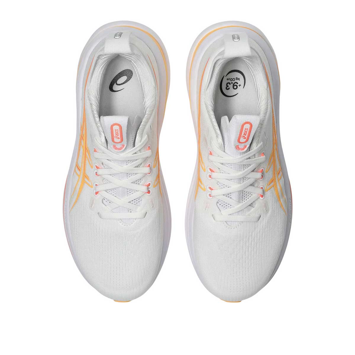Asics Gel Nimbus 28 Women - White Sun Coral נעלי ריצה אסיקס נשים