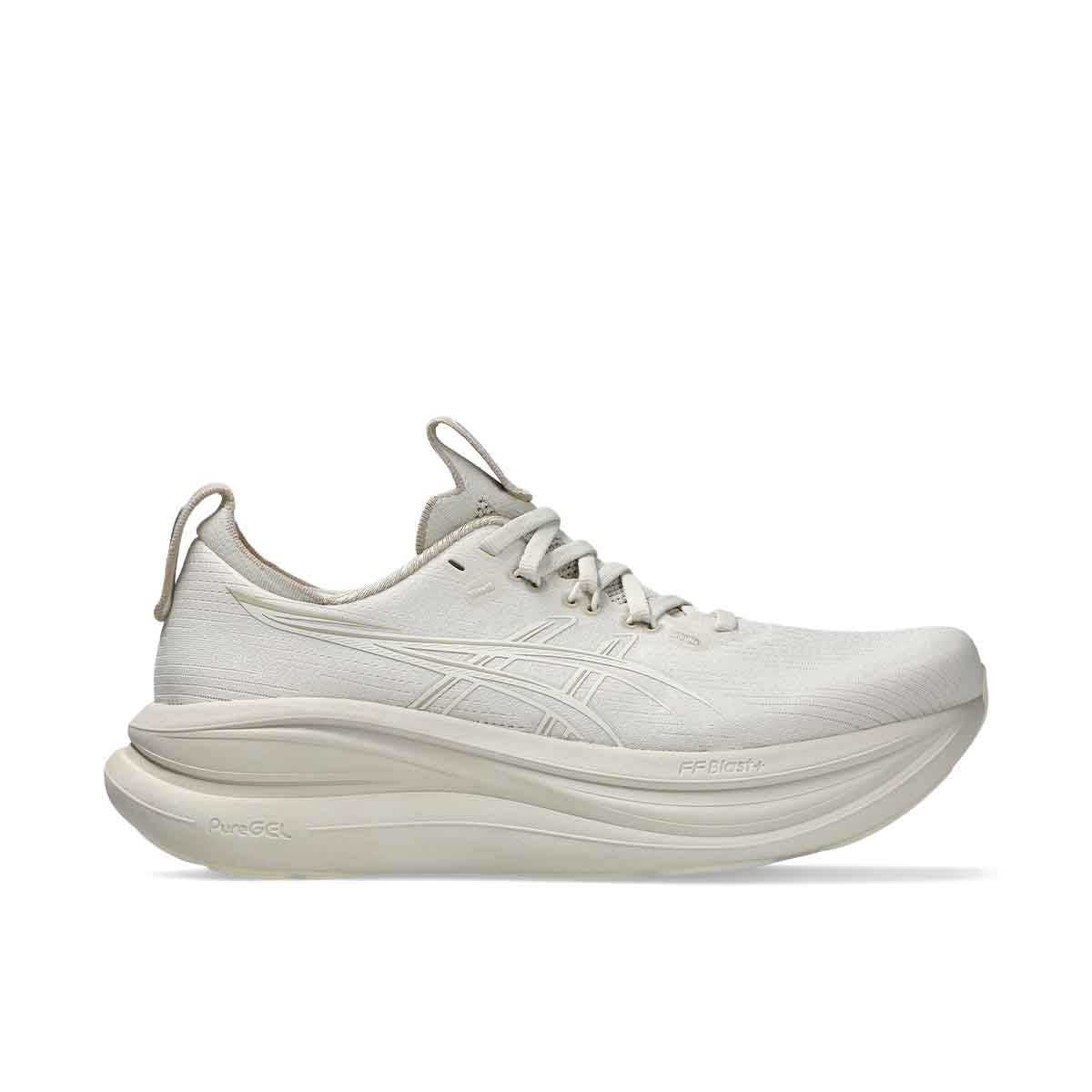 Asics Gel Nimbus 28 Women Soft Oat Cream נעלי ריצה לנשים ג'ל נימבוס 28