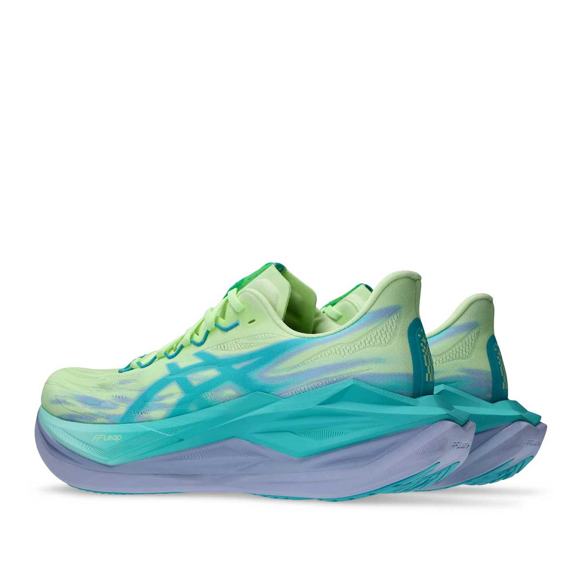 Asics Superblast 3 Illuminate Yellow Energy Aqua אסיקס נעלי ריצה סופר בלאסט 3 יוניסקס
