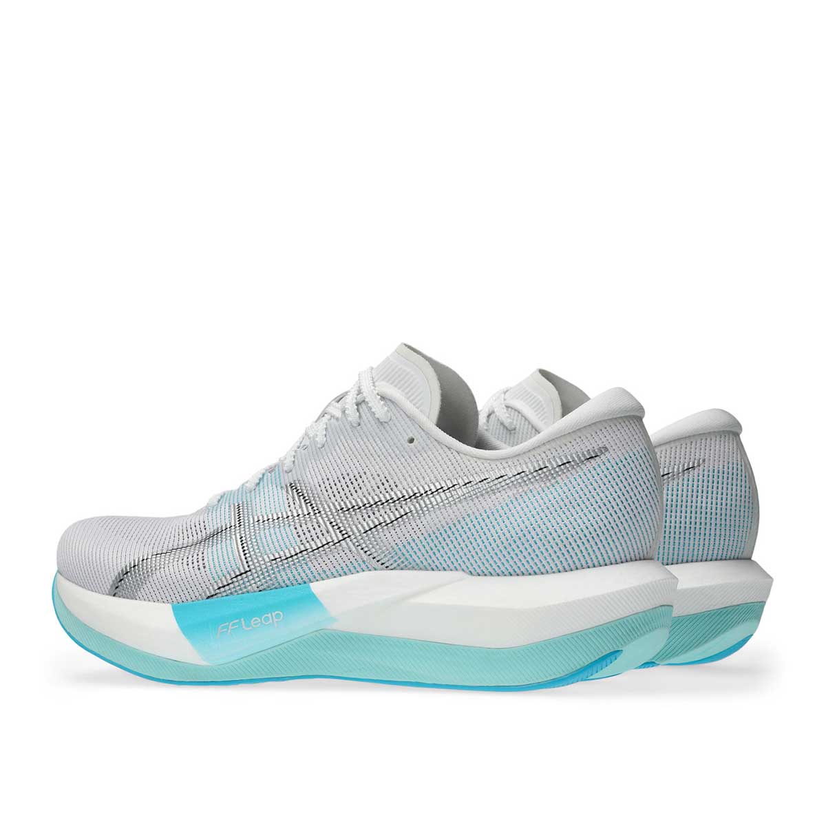 Asics Magic Speed 5 Unisex White Pure Silver נעלי ריצה אסיקס מג`יק ספיד 5 יוניסקס
