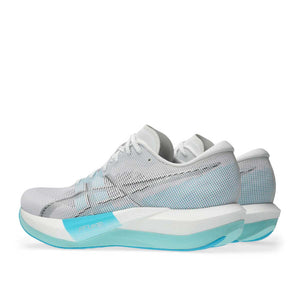 Asics Magic Speed 5 Unisex White Pure Silver נעלי ריצה אסיקס מג`יק ספיד 5 יוניסקס