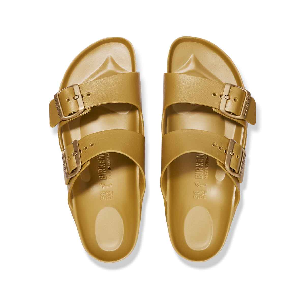 Birkenstock Arizona EVA Glamour Gold כפכפי בירקנשטוק אריזונה זהב לנשים