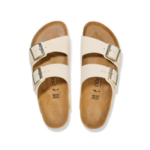 Birkenstock Arizona PAP Flex Platform Ecruכפכפי בירקנשטוק אריזונה לנשים