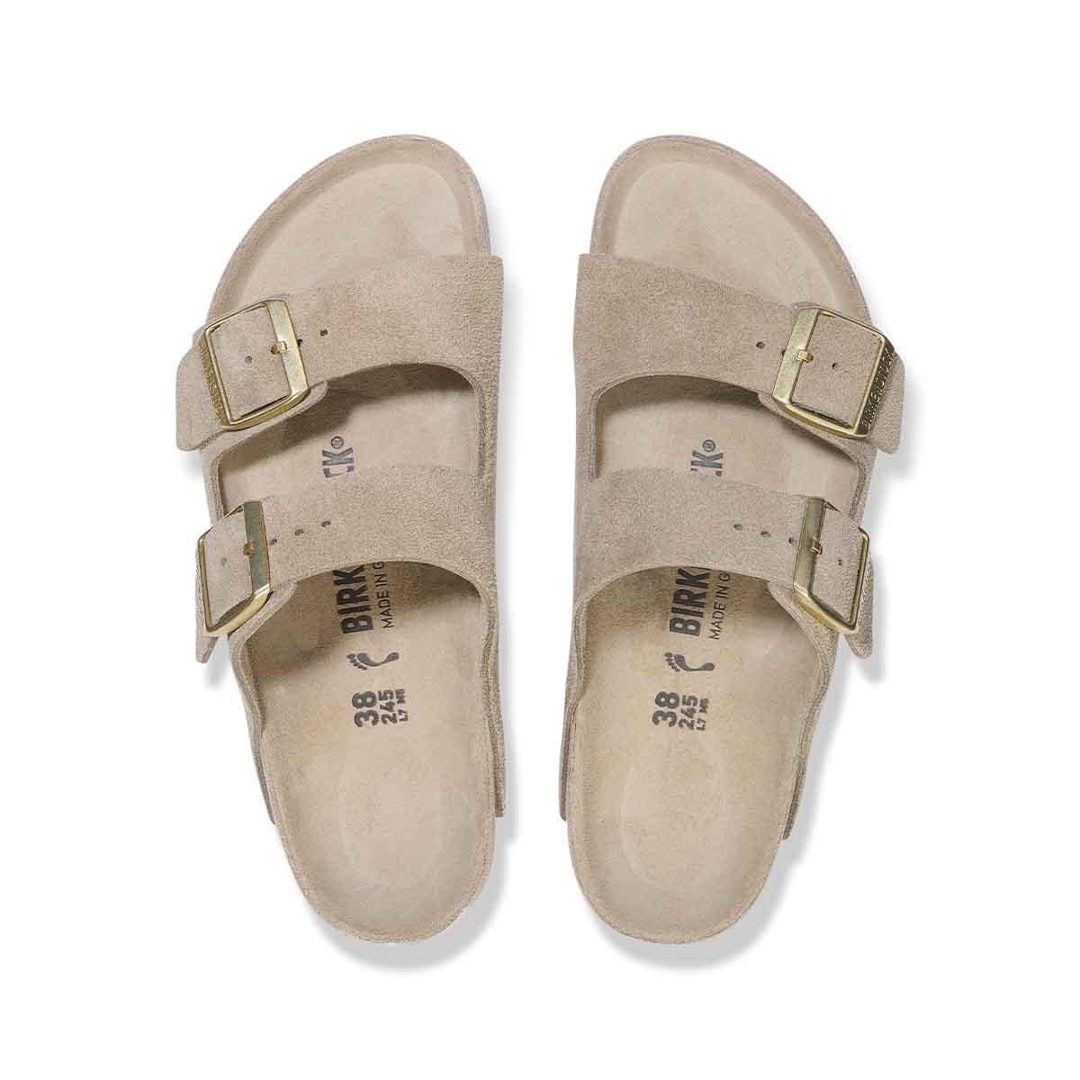Birkenstock Arizona BS Allover Taupe כפכפי בירקנשטוק אריזונה לגברים