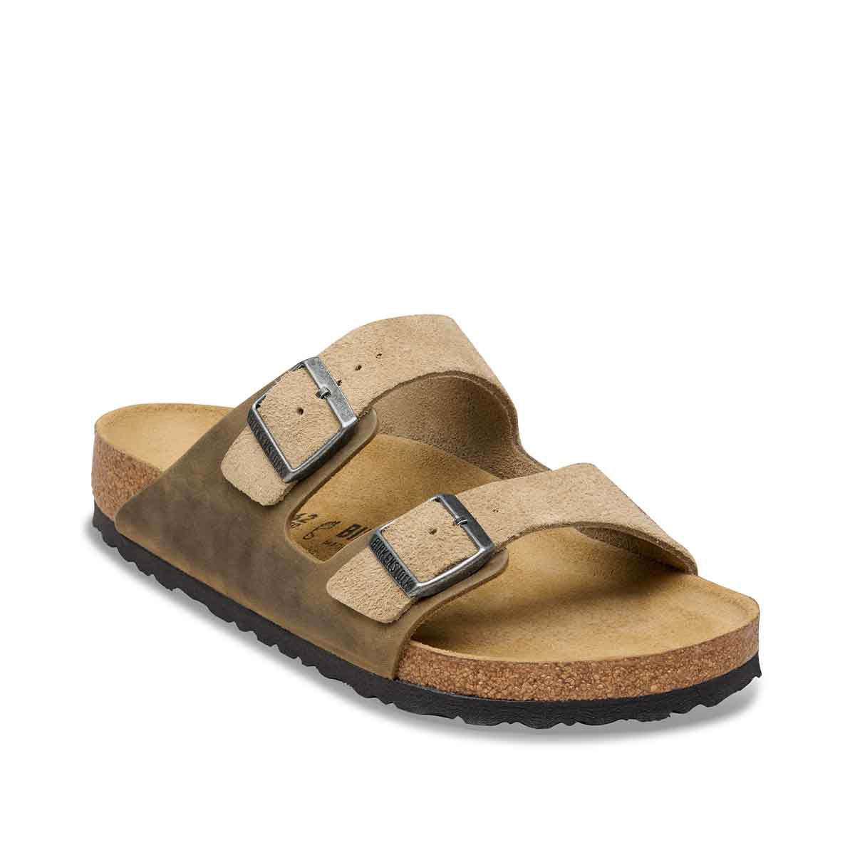 Birkenstock Arizona Faded Khaki כפכפי בירקנשטוק לגברים אריזונה חאקי