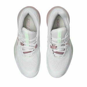 Asics Gel Resolution X Women White Morganite נעלי טניסג`ל רזולושיין לנשים