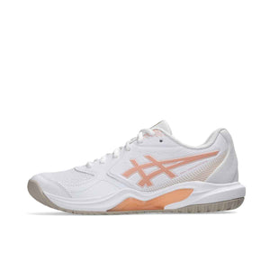 Asics Gel Dedicate 9 Women White Cantaloupe ג`ל דדיקייט 9 נשים