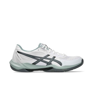 Asics Gel Rocket 12 Men White Steel Grey נעלי כדורעף ג`ל רוקט 12 לגברים