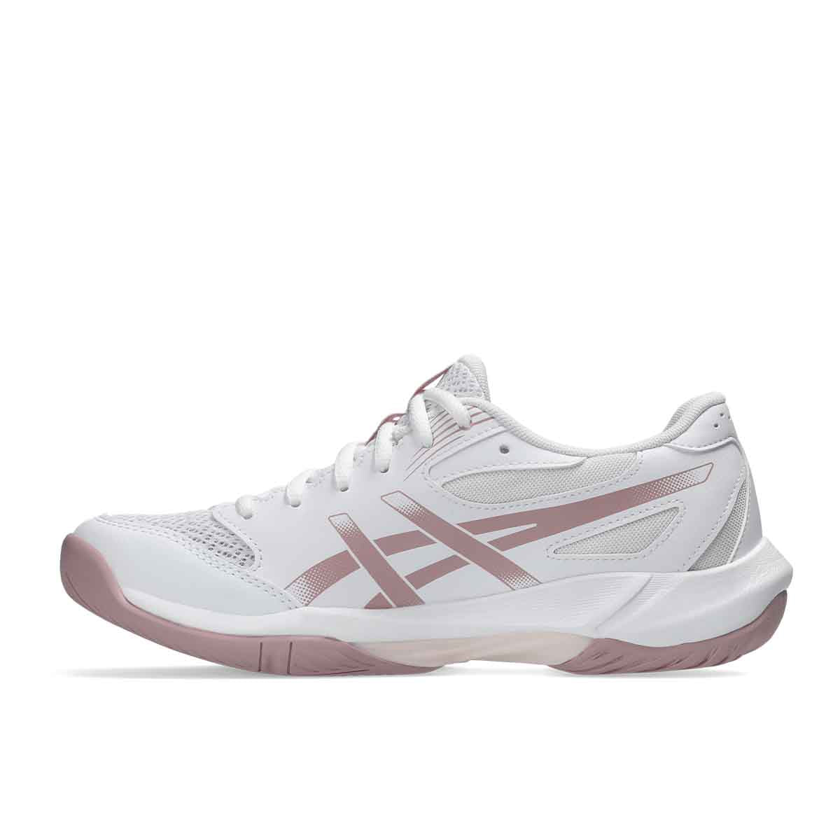 Asics Gel Rocket 12 Women White Pearl Pink נעלי כדורעף ג`ל רוקט 12 לנשים