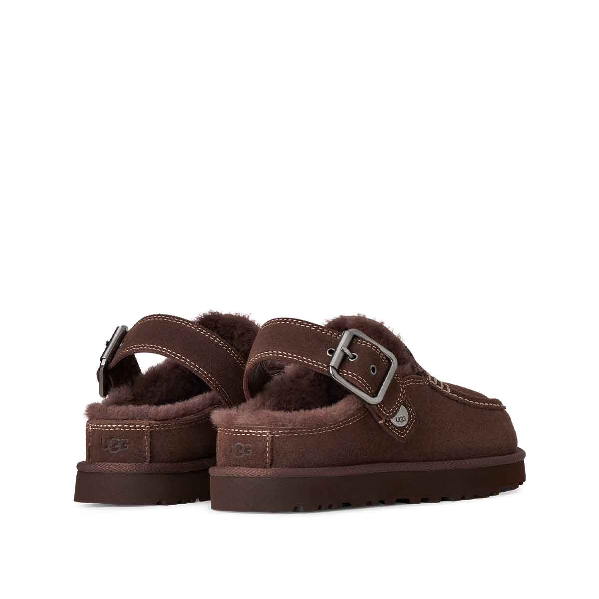 UGG Goldenstar Evelina Clog Burnt Cedar כפכפי גולדנסטאר חום לנשים