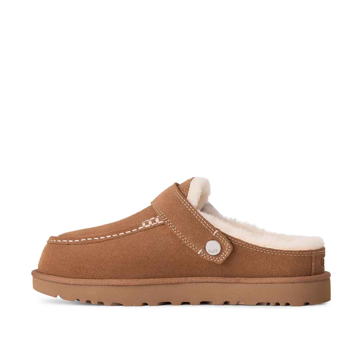 UGG Goldenstar Evelina Clog Chestnut כפכפי גולדנסטאר קלוג חום לנשים