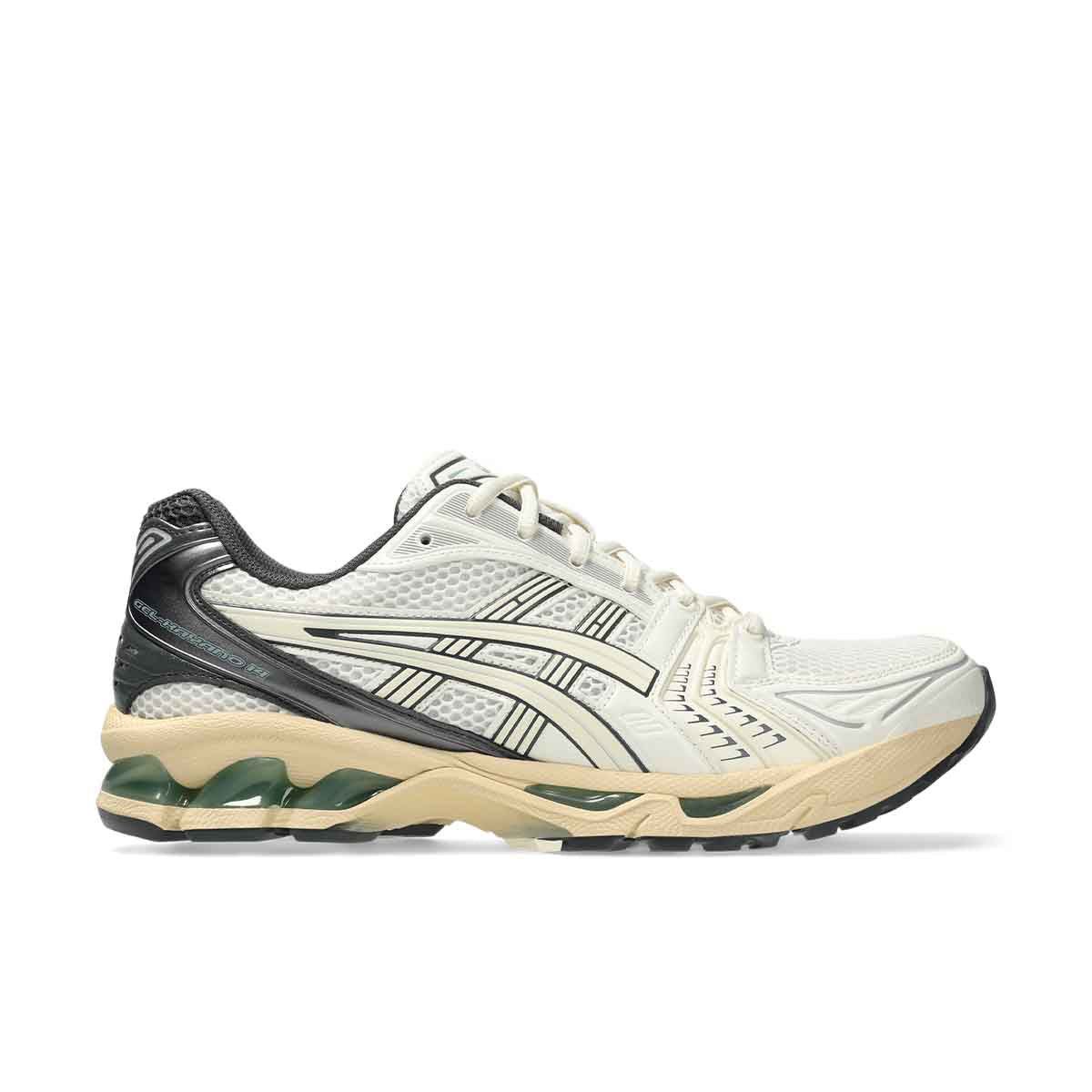 Asics Gel Kayano 14 Unisex Cream Obsidian Grey סניקרס ג'ל קיאנו 14 יוניסקס
